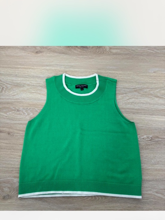 Central Park West Tops - Central Park west green top